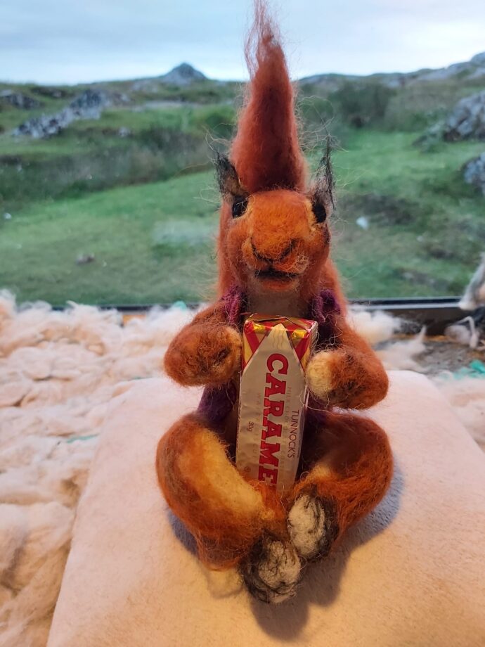 Needle Felt Animals by Hannah